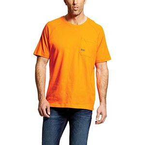 ARIAT Rebar för män bomull stark kortärmad crewarbete användbarhet t-shirt ARIAT Rebar för män bomull stark kortärmad crewarbete användbarhet t-shirt