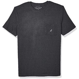 Nautica T-shirt med kort ärm, rund hals och ficka för män, 4X Nautica T-shirt med kort ärm, rund hals och ficka för män, 4X