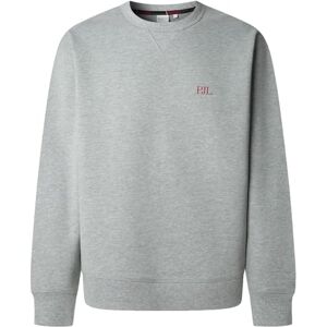 Pepe Jeans herr GARRET CREW sweatshirt, grå (MARL GREY), XL, Grå (Marl grå), XL Pepe Jeans herr GARRET CREW sweatshirt, grå (MARL GREY), XL, Grå (Marl grå), XL