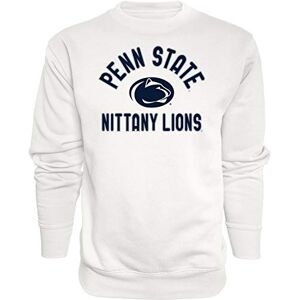 Blue 84 NCAA Penn State Nittany Lions herr rund hals sweatshirt linje upp sekundär färg, Penn State Nittany Lions vit, stor (MCS_GILFORD_ALT) Blue 84 NCAA Penn State Nittany Lions herr rund hals sweatshirt linje upp sekundär färg, Penn State Nittany Lions vit, stor (MCS_GILFORD_ALT)