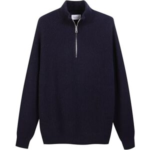 Diana Studio Marinblå, herr, ull, långärmad tröja, storlek XL, normal passform, Blå, XL-3XL Diana Studio Marinblå, herr, ull, långärmad tröja, storlek XL, normal passform, Blå, XL-3XL