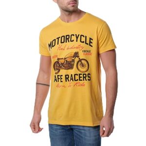 HOPENLIFE Född T-shirt herr, Senap, M HOPENLIFE Född T-shirt herr, Senap, M