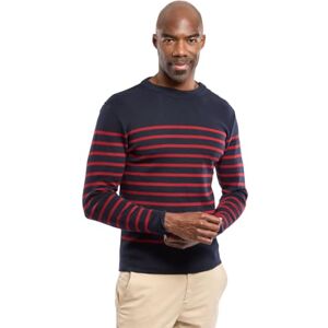 Armor-lux Armor Lux Herr Pull Marin Goulenez homme jumper, Flerfärgad (marinblå/piment I78), L Armor-lux Armor Lux Herr Pull Marin Goulenez homme jumper, Flerfärgad (marinblå/piment I78), L