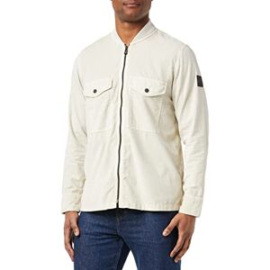 Boss Lovek skjortor för män, Öppen vit 131, M Boss Lovek skjortor för män, Öppen vit 131, M