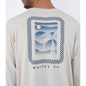 Hurley t-shirt långärmad män – daglig rutig palm Hurley t-shirt långärmad män – daglig rutig palm