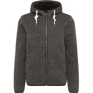 acalmar Stickad fleeceblouson sweatshirt för män, Grå melange, S acalmar Stickad fleeceblouson sweatshirt för män, Grå melange, S