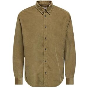 Only & Sons Onsmichael 18 W Reg Cord Stretch Ls Noos, Utter, XS Only & Sons Onsmichael 18 W Reg Cord Stretch Ls Noos, Utter, XS