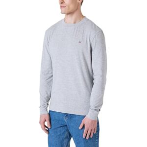 Tommy Hilfiger Herr Track Top UM0UM03366, L/S sweatshirt, grå, XXL, Grå (ljusgrå ljung), XXL Tommy Hilfiger Herr Track Top UM0UM03366, L/S sweatshirt, grå, XXL, Grå (ljusgrå ljung), XXL