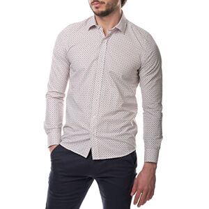 HOPENLIFE Herr Yassop beige L klassisk skjorta, L HOPENLIFE Herr Yassop beige L klassisk skjorta, L