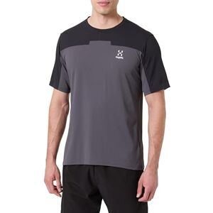 Haglöfs 607214_2CX SPITZ T-shirt herr magnetisk/äkta svart storlek L, Magneti/äkta svart, L Haglöfs 607214_2CX SPITZ T-shirt herr magnetisk/äkta svart storlek L, Magneti/äkta svart, L