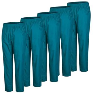 MISEMIYA 5-pack Unisex Sanitär Midja Elastisk Midja Sanitetsbyxor 5-8312, Grön, M MISEMIYA 5-pack Unisex Sanitär Midja Elastisk Midja Sanitetsbyxor 5-8312, Grön, M
