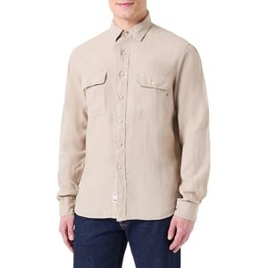 Replay herr regular fit linneskjorta, 829 sten, S Replay herr regular fit linneskjorta, 829 sten, S