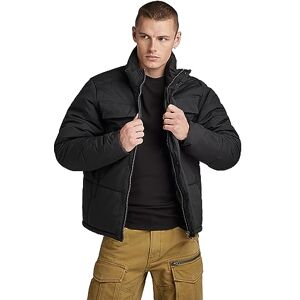 G-STAR RAW Foundation vadderad jacka för män, Svart (dk black D22886-D419-6484), XL G-STAR RAW Foundation vadderad jacka för män, Svart (dk black D22886-D419-6484), XL