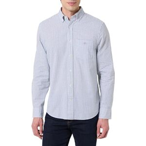 GANT REG Classic POPLIN Micro Check, Grön, L GANT REG Classic POPLIN Micro Check, Grön, L