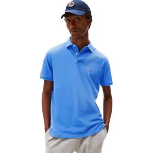Tommy Hilfiger Kortärmad polotröja i klassisk passform med stretch och ekologisk pique bomull kortärmad polo i klassisk passform med stretch och ekologisk pikébomull för herr (set om 1), Blå stava, XS Tommy Hilfiger Kortärmad polotröja i klassisk passform med stretch och ekologisk pique bomull kortärmad polo i klassisk passform med stretch och ekologisk pikébomull för herr (set om 1), Blå stava, XS