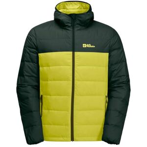 Jack Wolfskin mäns Ather Down Hoody M Dunjacka, Firefly, L Jack Wolfskin mäns Ather Down Hoody M Dunjacka, Firefly, L