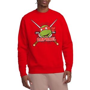 Mutant Tmnt Raphael Since 1984 Crew Sweatshirt, Röd, Large, Röd, L Mutant Tmnt Raphael Since 1984 Crew Sweatshirt, Röd, Large, Röd, L