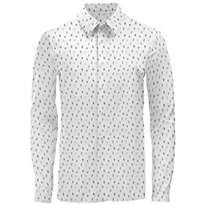 Kiosa by Matteo Bosio Unisex skjorta av bomull med italiensk krage, Arizona, 44 Kiosa by Matteo Bosio Unisex skjorta av bomull med italiensk krage, Arizona, 44