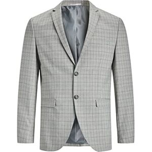 JACK & JONES Jprsolaris Check Blazer SN Jacka Herr, Moonstruck/rutor: Super Slim Fit, 52 JACK & JONES Jprsolaris Check Blazer SN Jacka Herr, Moonstruck/rutor: Super Slim Fit, 52