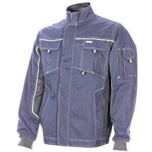 Juba Multi-Pocket Jacka 68% Bomull, 30% Polyester Och 2% Elastan, 260 G/M², Marinblå Med Svarta Detaljer, Storlek L Juba Multi-Pocket Jacka 68% Bomull, 30% Polyester Och 2% Elastan, 260 G/M², Marinblå Med Svarta Detaljer, Storlek L