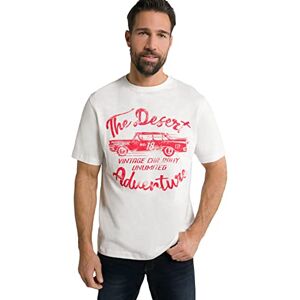 JP 1880 T-shirt för män, ökenäventyr, halvärmad skjorta, snövit, L JP 1880 T-shirt för män, ökenäventyr, halvärmad skjorta, snövit, L