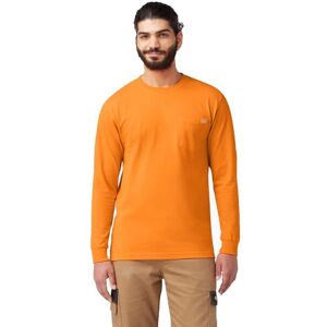 Dickies herrmodell, stor, lång, långärmad och med rund hals i kraftigt material, Orange, 3XL Dickies herrmodell, stor, lång, långärmad och med rund hals i kraftigt material, Orange, 3XL