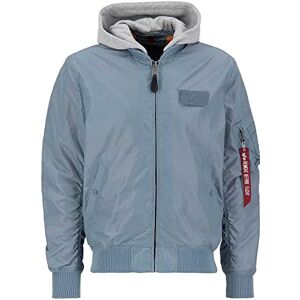 Alpha Industries MA-1 TT Hood Bomberjacka för män Greyblue Alpha Industries MA-1 TT Hood Bomberjacka för män Greyblue