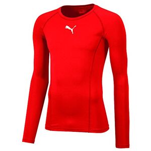PUMA Herren LIGA Baselayer Tee LS Shirt, Red, S PUMA Herren LIGA Baselayer Tee LS Shirt, Red, S