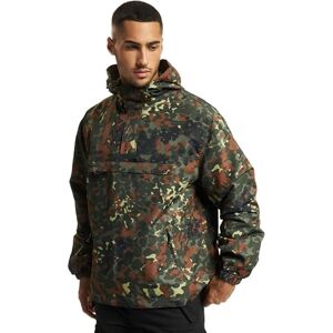 Brandit Sommar windbreaker, regnjacka, anorak, träningsjacka, storlek S till 5XL, Flecktarn, L Brandit Sommar windbreaker, regnjacka, anorak, träningsjacka, storlek S till 5XL, Flecktarn, L