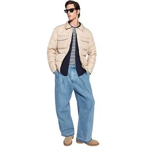 Trendyol herr raka vanliga kappor, Beige, XL Trendyol herr raka vanliga kappor, Beige, XL