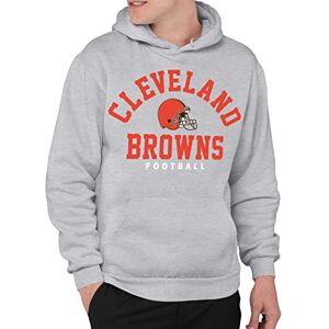 Junk Food Unisex NFL Classic Team Logo Hoodie Tröja med huva, Cleveland Browns Athletic Heather, M Junk Food Unisex NFL Classic Team Logo Hoodie Tröja med huva, Cleveland Browns Athletic Heather, M