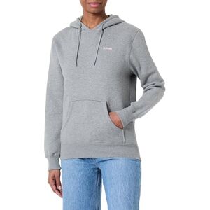 Schott NYC Huvtröja med Schott-broderi, SWCASUAL2, Färg: grå, XS Schott NYC Huvtröja med Schott-broderi, SWCASUAL2, Färg: grå, XS