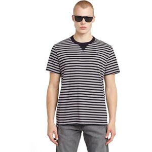 G-STAR Herr Nifous Stripe R T T-shirt, Flerfärgad (Dk Black/Grey Alloy Stripe D25961-c339-h228), M G-STAR Herr Nifous Stripe R T T-shirt, Flerfärgad (Dk Black/Grey Alloy Stripe D25961-c339-h228), M