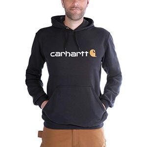 Carhartt .100074.001.S008 Signaturlogo huvtröja, färg: Svart, storlek: XX-Large Carhartt .100074.001.S008 Signaturlogo huvtröja, färg: Svart, storlek: XX-Large