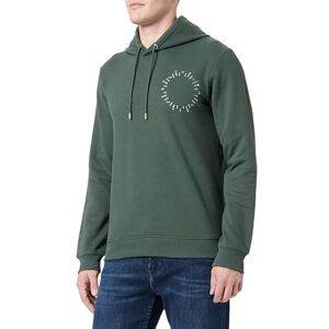 s.Oliver Sales GmbH & Co. KG/ Sweatshirt för män, långärmad med huva, långärmad tröja med huva, Grön, S s.Oliver Sales GmbH & Co. KG/ Sweatshirt för män, långärmad med huva, långärmad tröja med huva, Grön, S