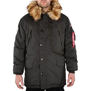 Alpha Industries Polar Jacket Vinterjacka för män Black Olive Alpha Industries Polar Jacket Vinterjacka för män Black Olive