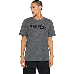 Koton Basic herr-T-skjorta rund hals slogan broderad, Antracit Gestreift (02z), M Koton Basic herr-T-skjorta rund hals slogan broderad, Antracit Gestreift (02z), M