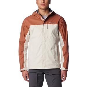Columbia Pouring Adventure II Jacket, Chaqueta de lluvia vattentät herr, mörk sten, Auburn, Columbia Pouring Adventure II Jacket, Chaqueta de lluvia vattentät herr, mörk sten, Auburn,