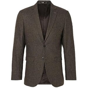 SELECTED HOMME SELETED HOMME Herr Slhslim-ISAC Brown Struc BLZ B Noos jackblazer, Brownie, 60 SELECTED HOMME SELETED HOMME Herr Slhslim-ISAC Brown Struc BLZ B Noos jackblazer, Brownie, 60