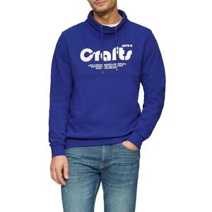 s.Oliver Sweatshirt med ståkrage och framtryck, 56 d1, M s.Oliver Sweatshirt med ståkrage och framtryck, 56 d1, M