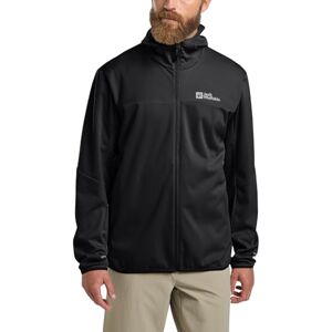 Jack Wolfskin Feldberg Hoody M softshelljacka, svart, XXXL för män, svart, 3XL Jack Wolfskin Feldberg Hoody M softshelljacka, svart, XXXL för män, svart, 3XL