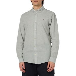 JACK & JONES Jprblusummer Shield skjorta L/S långärmad tröja, Lily Pad/passform: smal passform, L JACK & JONES Jprblusummer Shield skjorta L/S långärmad tröja, Lily Pad/passform: smal passform, L