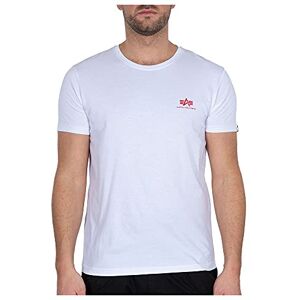 Alpha Industries T-tröja med ryggtryck för män White/Red Alpha Industries T-tröja med ryggtryck för män White/Red