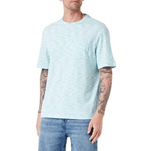 s.Oliver T-shirt för män, kortärmad, blå-grön, XL, Blågrön, XL s.Oliver T-shirt för män, kortärmad, blå-grön, XL, Blågrön, XL