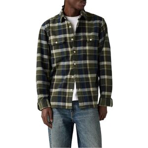 Levi's Jackson Worker Medina Plaid Deep Depths, Medina Plaid Deep De, XL Levi's Jackson Worker Medina Plaid Deep Depths, Medina Plaid Deep De, XL