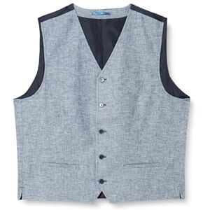 JACK & JONES Jprriviera linne väst kostym väst, Chambray blå/passform: Slim fit, 46, Chambray blå/passform: smal passform, 46 JACK & JONES Jprriviera linne väst kostym väst, Chambray blå/passform: Slim fit, 46, Chambray blå/passform: smal passform, 46