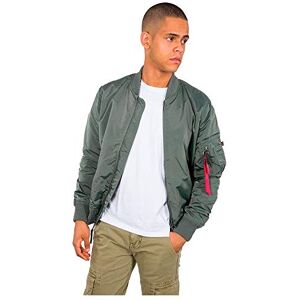 Alpha Industries bomberjacka för män, Vintage grön, S Alpha Industries bomberjacka för män, Vintage grön, S