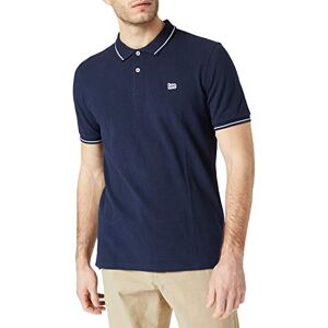 Lee Pique Polo Navy T-shirt för män, marinblå, M Lee Pique Polo Navy T-shirt för män, marinblå, M
