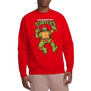 Mutant Tmnt Retro Raph Crew Sweatshirt, Röd, Medium, Röd, M Mutant Tmnt Retro Raph Crew Sweatshirt, Röd, Medium, Röd, M