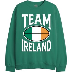 REPUBLIC OF CALIFORNIA "Team Ireland" UXREPCZSW050 Sweatshirt herr, grön, storlek M, Färg: grön, M REPUBLIC OF CALIFORNIA "Team Ireland" UXREPCZSW050 Sweatshirt herr, grön, storlek M, Färg: grön, M